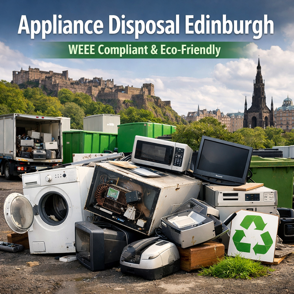 Appliance Disposal Edinburgh: WEEE Compliant & Eco-Friendly