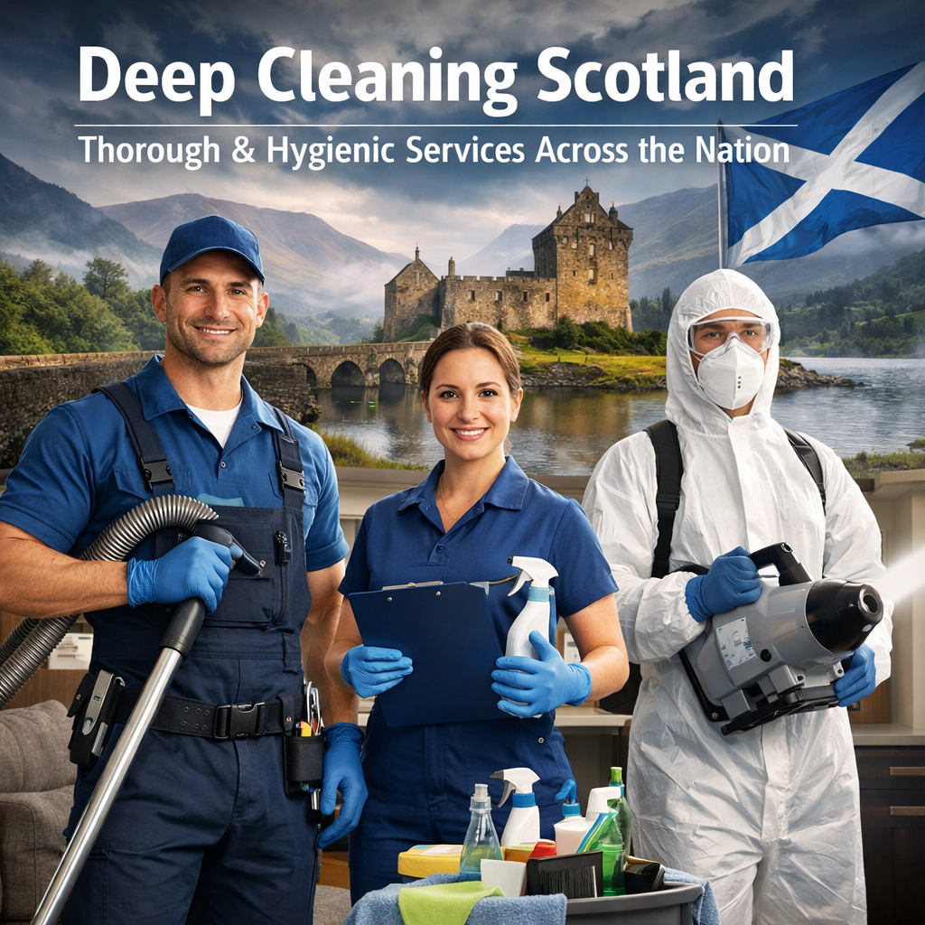 Deep Cleaning Scotland: Thorough & Hygienic Services Across the Nation