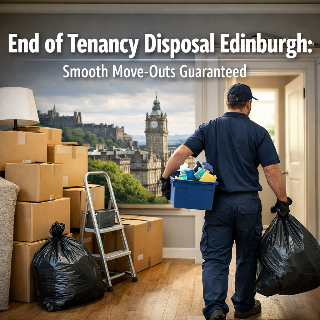 End of Tenancy Disposal Edinburgh: Smooth Move-Outs Guaranteed