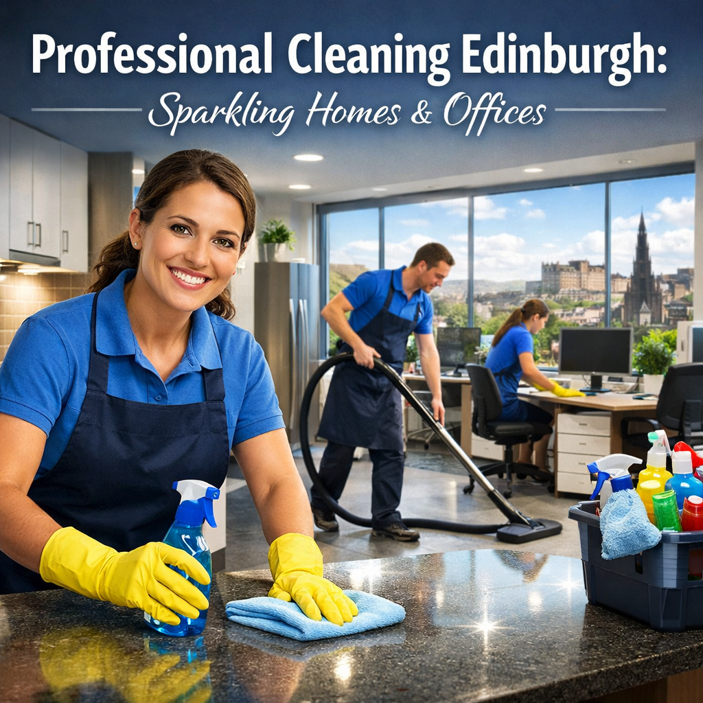 Professional Cleaning Edinburgh: Sparkling Homes & Offices